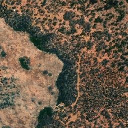 Satellite imagery of Queen Victoria Rock, AU