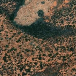 Satellite imagery of Queen Victoria Rock, AU