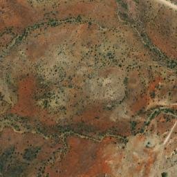 Satellite imagery of SA Barytes Mine, AU