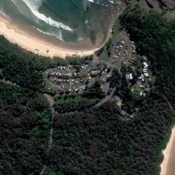 Satellite imagery of Point Plomer, AU