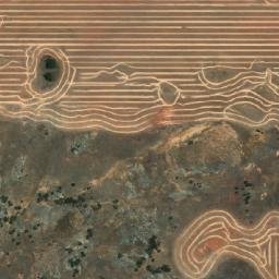 Satellite imagery of Binjarrabin Rock, AU