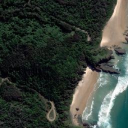 Satellite imagery of Point Plomer, AU