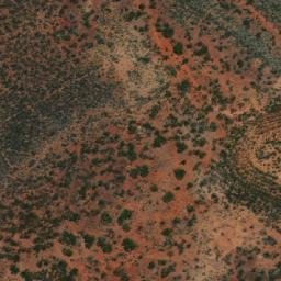 Satellite imagery of Mount Rankin, AU