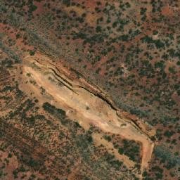 Satellite imagery of Mount Rankin, AU