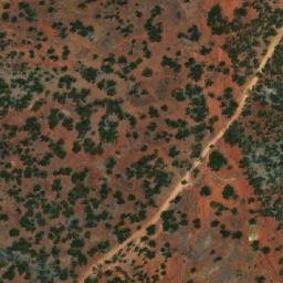 Satellite imagery of Mount Rankin, AU