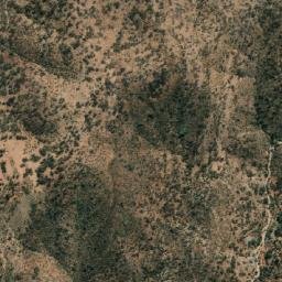 Satellite imagery of Mount Castor, AU