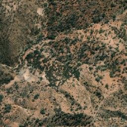 Satellite imagery of Mount Castor, AU