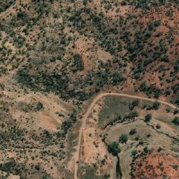 Satellite imagery of Mount Castor, AU