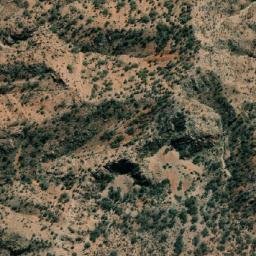 Satellite imagery of Mount Castor, AU
