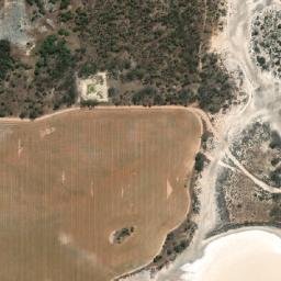 Satellite imagery of Derdibin Rock, AU