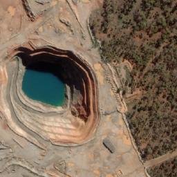 Satellite imagery of Agamemnon, AU