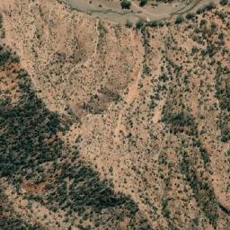 Satellite imagery of Mount Pollox, AU