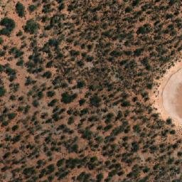 Satellite imagery of Heaneys Find Mine, AU
