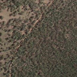 Satellite imagery of Goat Knob, AU