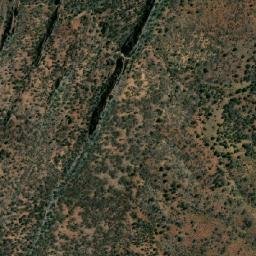 Satellite imagery of Mount Caernarvon, AU