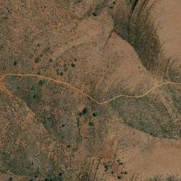 Satellite imagery of Mount Caernarvon, AU
