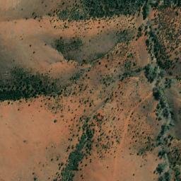 Satellite imagery of Mount Well, AU