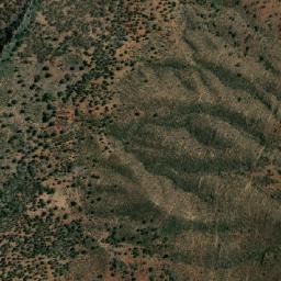 Satellite imagery of Mount Caernarvon, AU