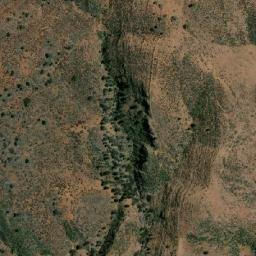 Satellite imagery of Mount Caernarvon, AU