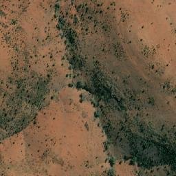 Satellite imagery of Mount Well, AU
