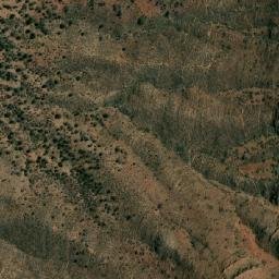 Satellite imagery of Mount Caernarvon, AU