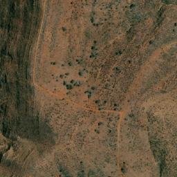 Satellite imagery of Mount Caernarvon, AU