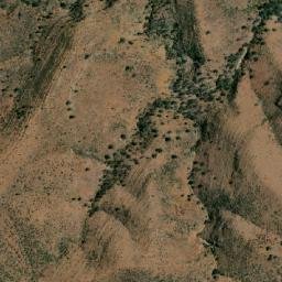 Satellite imagery of Mount Caernarvon, AU