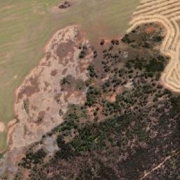 Satellite imagery of Burragatting Rock, AU