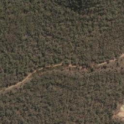 Satellite imagery of Colly Blue Mountain, AU
