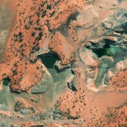 Satellite imagery of Mount Gunson Mine, AU