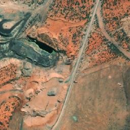 Satellite imagery of Brennan Shaft, AU