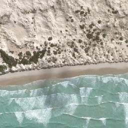 Satellite imagery of Twin Rocks, AU