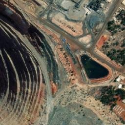 Satellite imagery of Marvel Loch, AU