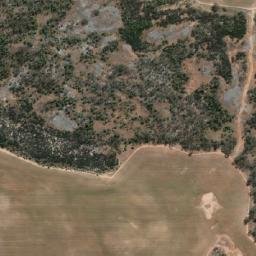Satellite imagery of Nalyaring Rock, AU