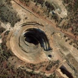 Satellite imagery of Jaccoletti Mine, AU