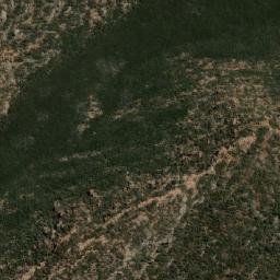 Satellite imagery of Mount John, AU