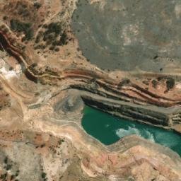 Satellite imagery of Nevoria Mine, AU