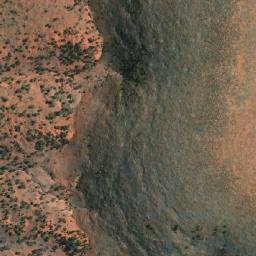Satellite imagery of Hulkes Hills, AU