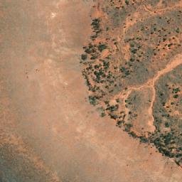 Satellite imagery of Hulkes Hills, AU