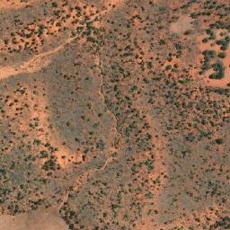 Satellite imagery of Hulkes Hills, AU
