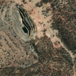Satellite imagery of Cardiff Castle Mine, AU