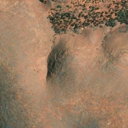 Satellite imagery of Hulkes Hills, AU