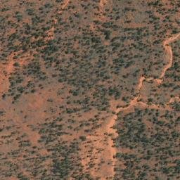 Satellite imagery of Hulkes Hills, AU