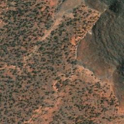 Satellite imagery of Hulkes Hills, AU