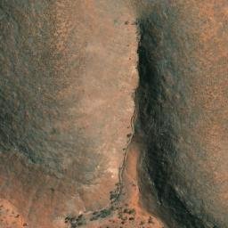 Satellite imagery of Hulkes Hills, AU