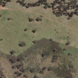 Satellite imagery of Captains Knob, AU