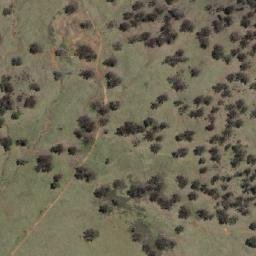 Satellite imagery of Captains Knob, AU