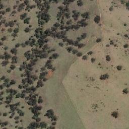 Satellite imagery of Captains Knob, AU