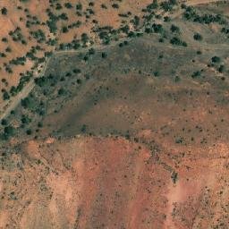Satellite imagery of Pandillinna Hill, AU