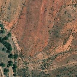 Satellite imagery of Pandillinna Hill, AU